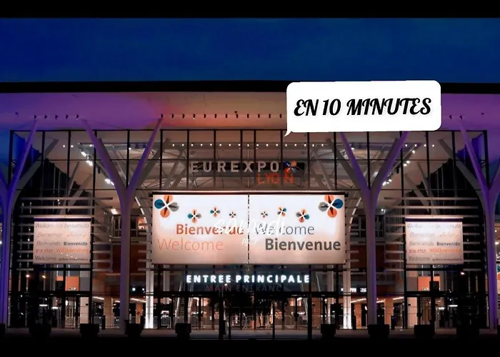 T3 Cosy, Calme & Lumineux Proche Eurexpo, Groupama