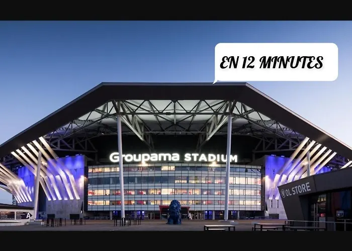 T3 Cosy, Calme & Lumineux Proche Eurexpo, Groupama