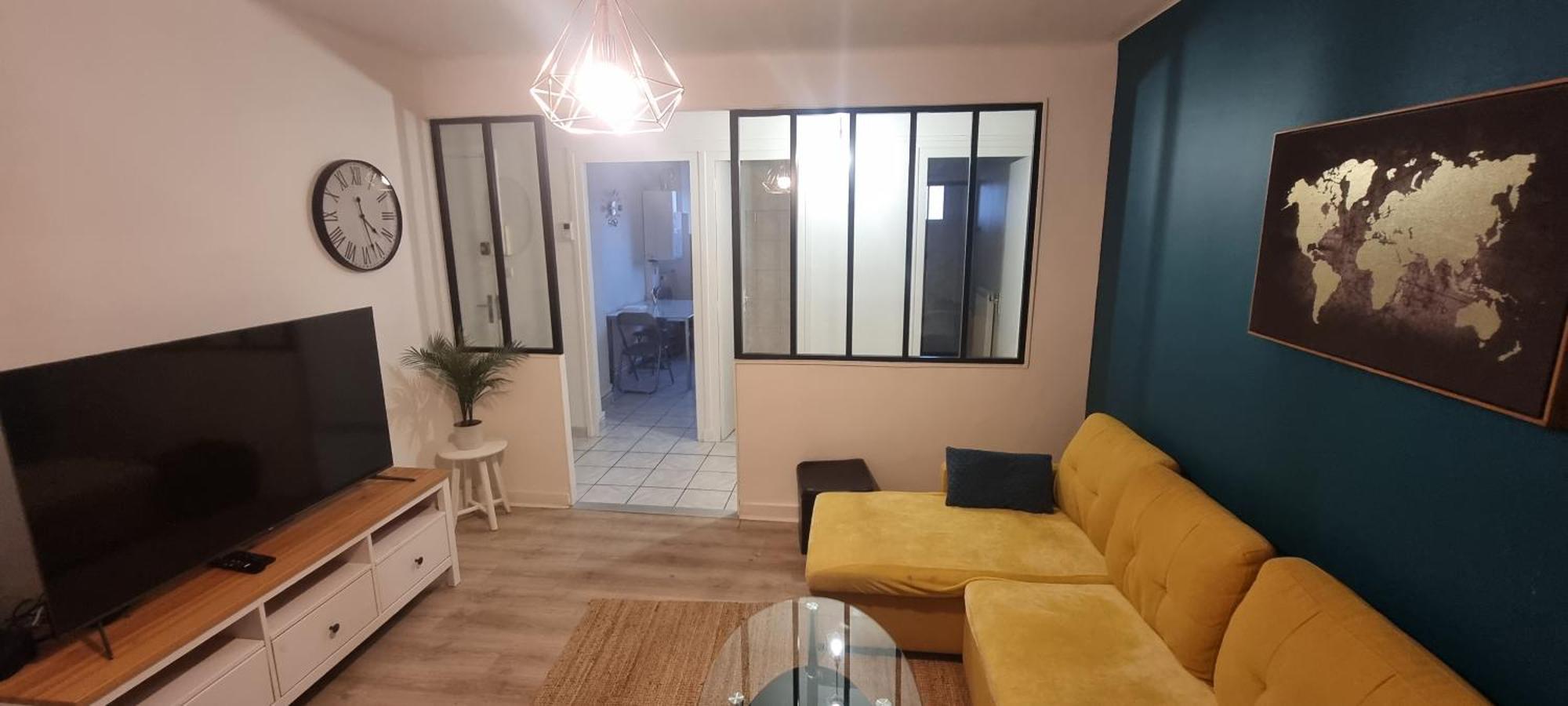 T3 Cosy, Calme & Lumineux Proche Eurexpo, Groupama Apartment Saint-Priest (Rhone)